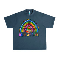 Midnight Navy bruh we back Urban Heavy Tee - NancyCooperArtShop