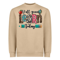 Mushroom y'all gonna learn today Heavyweight Sweatshirt - OliviaCreatesArt