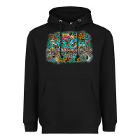 Black hot mom summer Heavyweight Hoodie - CowhideDigitalArt