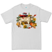 Dove Grey Fall charolais bull Premium Tee - RanaPortraitStore