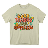 Mossy good things are coming Heavy Core Tee - MaliasSmallBusiness