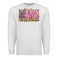 Oatmeal Heather mama all day everyday Premium Sweatshirt - CowhideDigitalArt