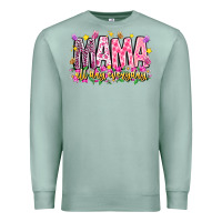 Seafoam mama all day everyday Premium Sweatshirt - CowhideDigitalArt