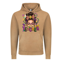 Vintage Camel mardi gras teacher caucasian messy bun Vintage Hoodie - texasbilliewilder