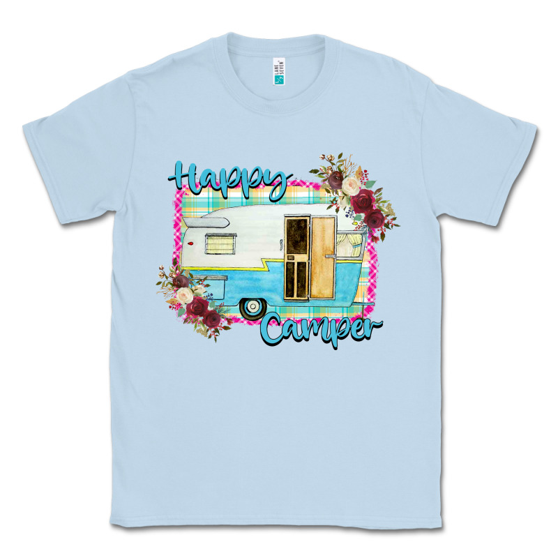 Happy Camper With Flowers Classic Tee by Bettercallsaul | Teevron