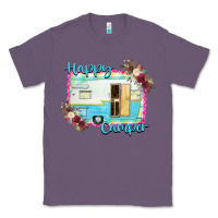 Lavender Happy Camper With Flowers Classic Tee - Bettercallsaul
