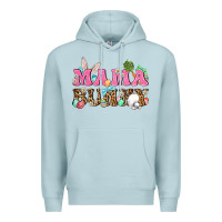 Blue Mist Western Mama Bunny Premium Hoodie - BundleAndBundleShop