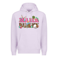 Lilac Western Mama Bunny Premium Hoodie - BundleAndBundleShop
