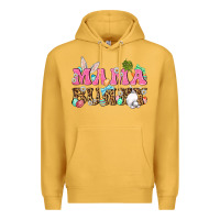 Mustard Western Mama Bunny Premium Hoodie - BundleAndBundleShop