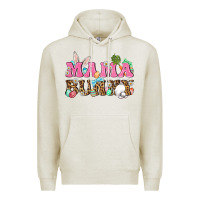 Oatmeal Heather Western Mama Bunny Premium Hoodie - BundleAndBundleShop