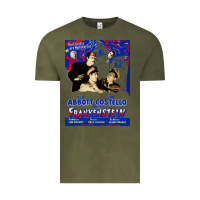 Vintage Olive abbott and costello meet frankenstein (1948)   artwork Vintage Tee - tuanDangUi