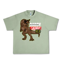 Oil Green DADDY SAURUS REX Urban Heavy Tee - Bettercallsaul