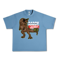 Pebble Blue DADDY SAURUS REX Urban Heavy Tee - Bettercallsaul