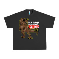 Pigment Black DADDY SAURUS REX Urban Heavy Tee - Bettercallsaul