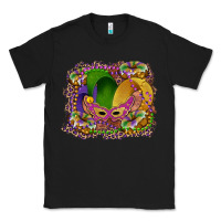 Black mardi gras mask king cake Classic Tee - RanaPortraitStore