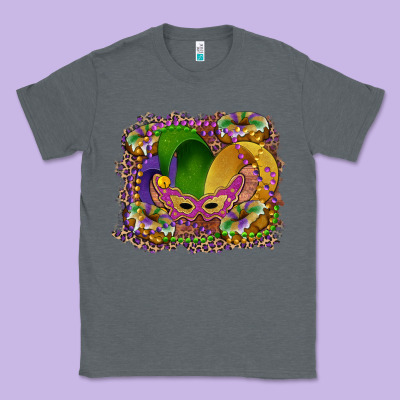 Mardi Gras Mask King Cake Classic Tee Designed By Ranaportraitstore