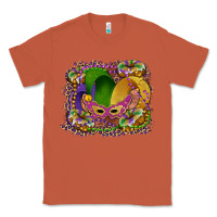Copper mardi gras mask king cake Classic Tee - RanaPortraitStore