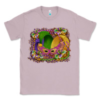 Lilac mardi gras mask king cake Classic Tee - RanaPortraitStore