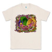 Natural mardi gras mask king cake Classic Tee - RanaPortraitStore