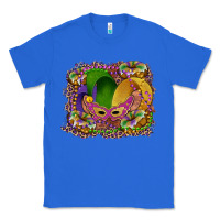 True Royal mardi gras mask king cake Classic Tee - RanaPortraitStore