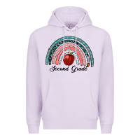 Lilac second grade rainbow Premium Hoodie - RanaPortraitStore