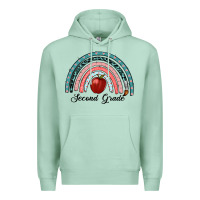 Seafoam second grade rainbow Premium Hoodie - RanaPortraitStore