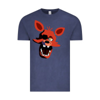 Vintage Denim five nights at freddy's foxy Vintage Tee - tuanDangUi