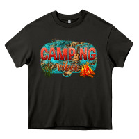 Asphalt camping vibes Heavy Core Tee - NancyCooperArtShop