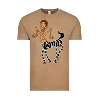 Vintage Coffee zebra in america doodle Vintage Tee - tuanDangUi