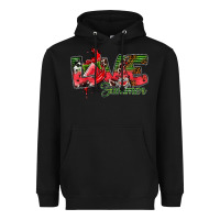 Black Love Summer Heavyweight Hoodie - CowhideDigitalArt