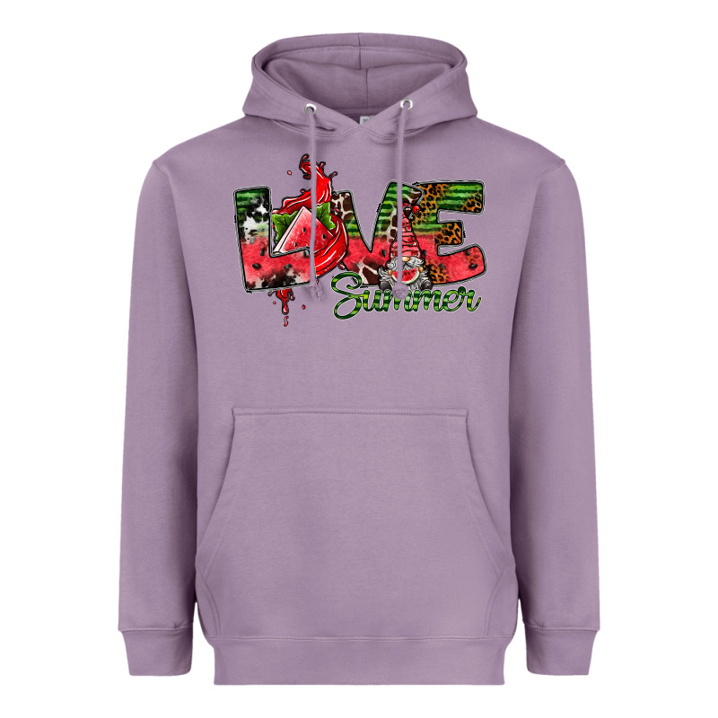 Love Summer Heavyweight Hoodie by CowhideDigitalArt | Teevron