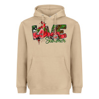 Mushroom Love Summer Heavyweight Hoodie - CowhideDigitalArt