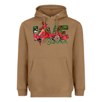 Toasted Coconut Love Summer Heavyweight Hoodie - CowhideDigitalArt