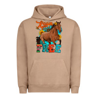 Pigment Burro roam free galloping Urban Hoodie - Artiststas