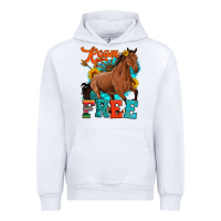 White roam free galloping Urban Hoodie - Artiststas