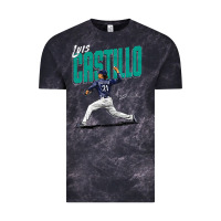 Cloud Black luis castillo seattle baseball Vintage Tee - tuanDangUi