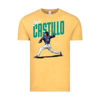 Vintage Mustard luis castillo seattle baseball Vintage Tee - tuanDangUi