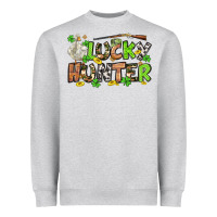 Lucky Hunter St. Patrick's Day Heavyweight Sweatshirt | Teevron