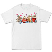 White Nurse Coffee Cups Premium Tee - MaliasSmallBusiness