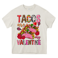 Cream tacos are my valentine Heavy Core Tee - NancyCooperArtShop