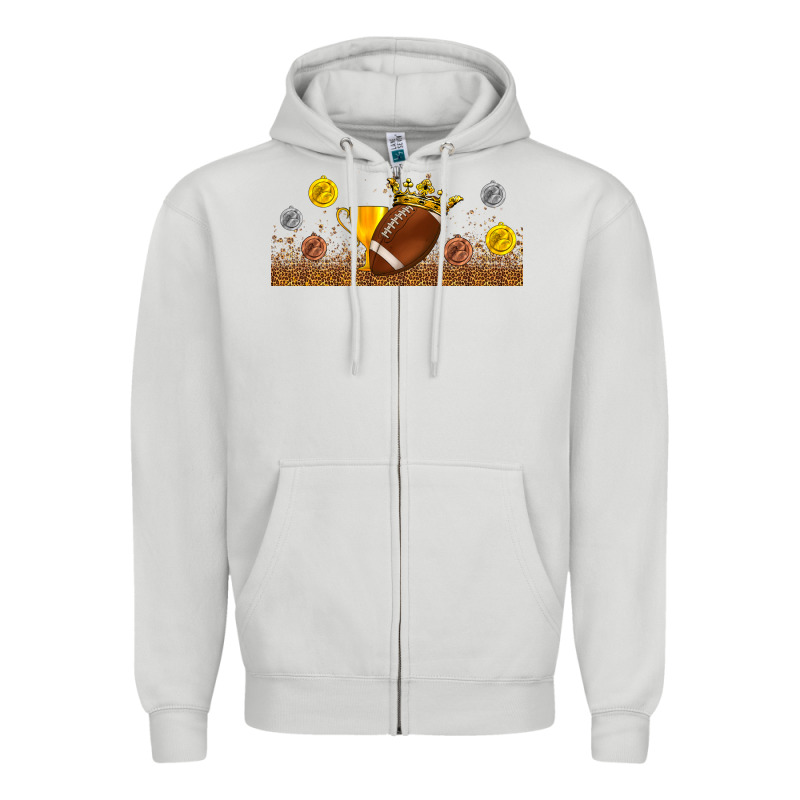 Winner Cup American Football Libbey Glass Zipper Hoodie by BundleAndBundleShop | Teevron