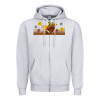 Heather Grey winner cup american football libbey glass Zipper Hoodie - BundleAndBundleShop