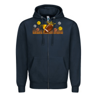 Navy winner cup american football libbey glass Zipper Hoodie - BundleAndBundleShop