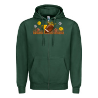 Sports Green winner cup american football libbey glass Zipper Hoodie - BundleAndBundleShop