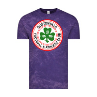 Cloud Purple cliftonville northern irish football fans Vintage Tee - tuanDangUi