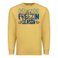 Antique Gold freezin season Premium Sweatshirt - SublimationCraftShop