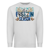 Dove Grey freezin season Premium Sweatshirt - SublimationCraftShop