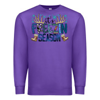 Purple freezin season Premium Sweatshirt - SublimationCraftShop