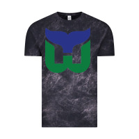 Cloud Black vintage hartford hockey   retro whalers Vintage Tee - tuanDangUi