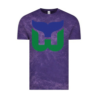Cloud Purple vintage hartford hockey   retro whalers Vintage Tee - tuanDangUi